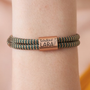 Bracelet écolier pour la rentrée scolaire - cadeau parfait pour les filles et les garçons pour la rentrée scolaire en 2024 - bracelet corde à voile - rentrée scolaire