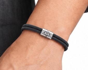 Christmas gift for men and women・Simple partner bracelet・Personalized partner jewelry・Sailing rope bracelet・Men's bracelet・Women's bracelet