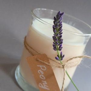 Exclusive handmade candle / Handmade vegan soy wax candle / Scented candle / Hand poured candle / Glass candle