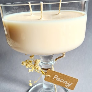 Exclusive handmade candle / Handmade vegan soy wax candle / Scented candle / Hand poured candle / Glass candle