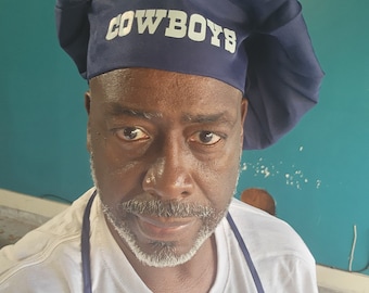 Dallas Cowboys chef hat and apron