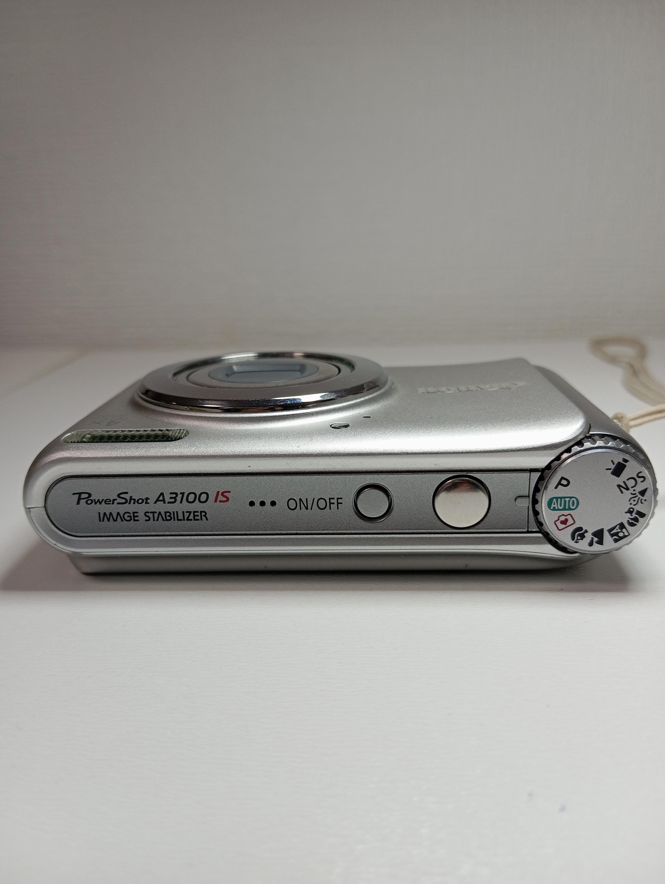 カメラ Canon PowerShot A3100 IS シルバー 12.1 MP - Etsy 日本