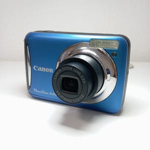 Canon PowerShot A495 blue 10 MP camera