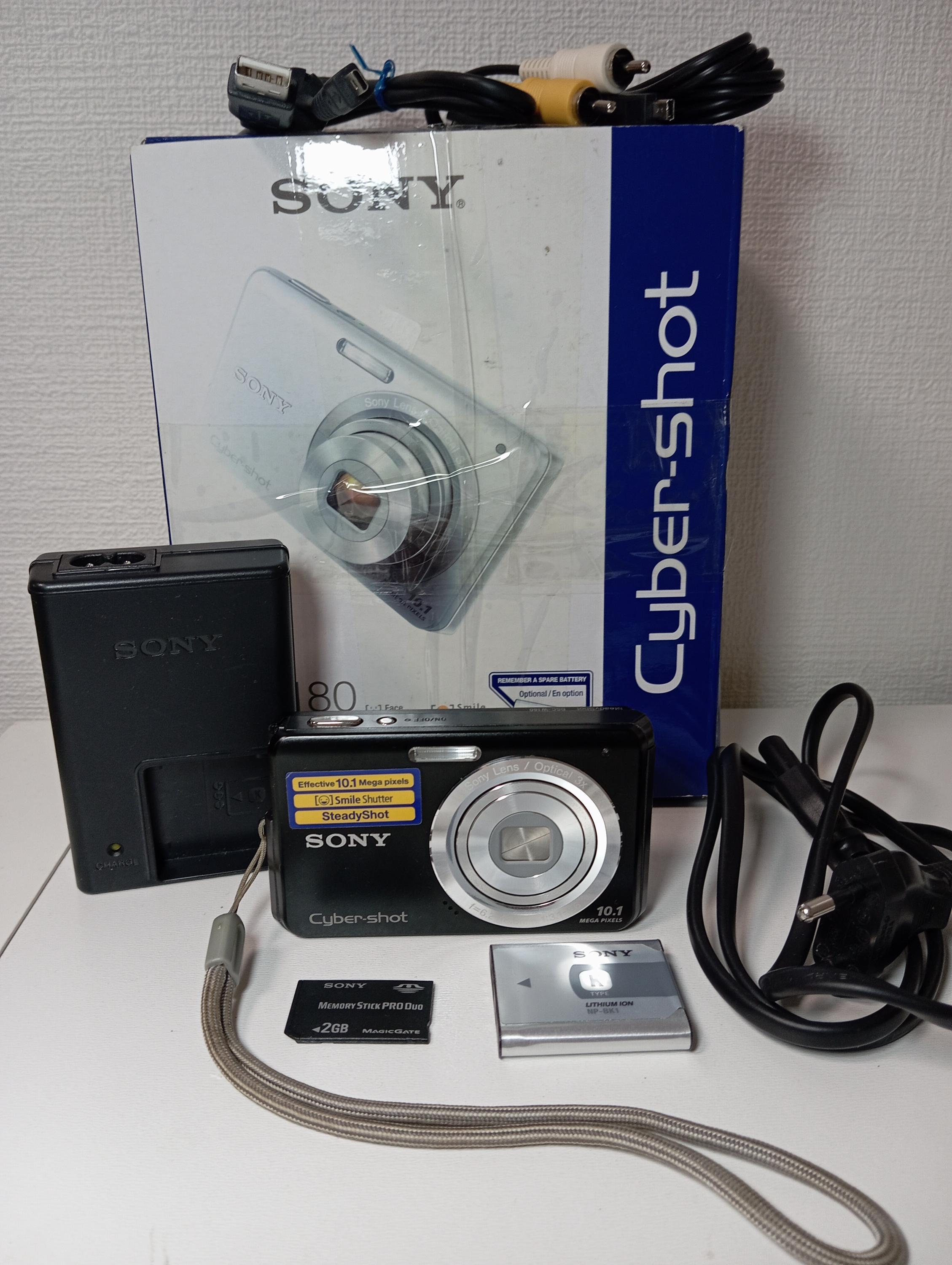 Sony Cyber-shot DSC-W180 Camera Black 10.1 MP - Etsy