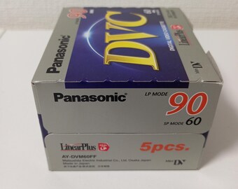 Panasonic 60/90 Min Mini DV Digital Video Cassette DVC Tape