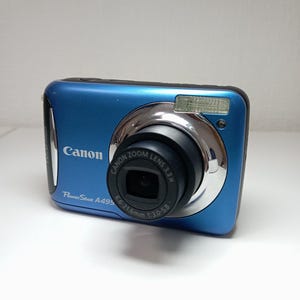 Canon PowerShot A495 Blue 10 MP Camera