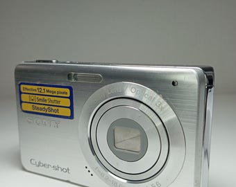 Camera Sony Cyber-shot DSC-W190 Silver 12.1 MP Full Set - Etsy