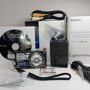 Camera Sony Cyber-Shot DSC-W350 Black 14.1 MP