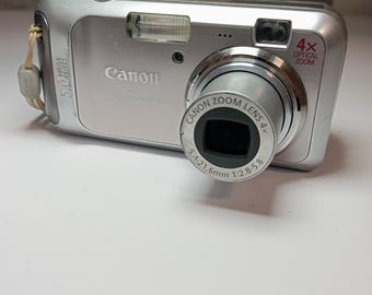 Canon PowerShot A460 Silver 5MP Camera