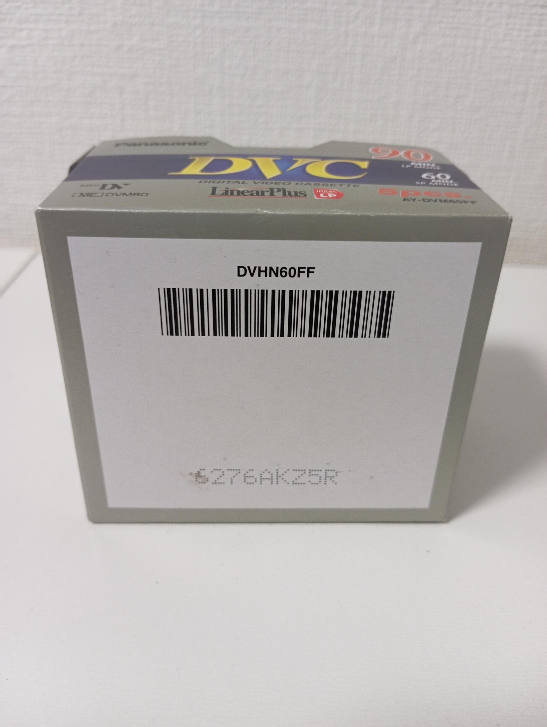 Amazon.co.jp: PANASONIC AY-DVM60V5 ミニDVカセットパック商品