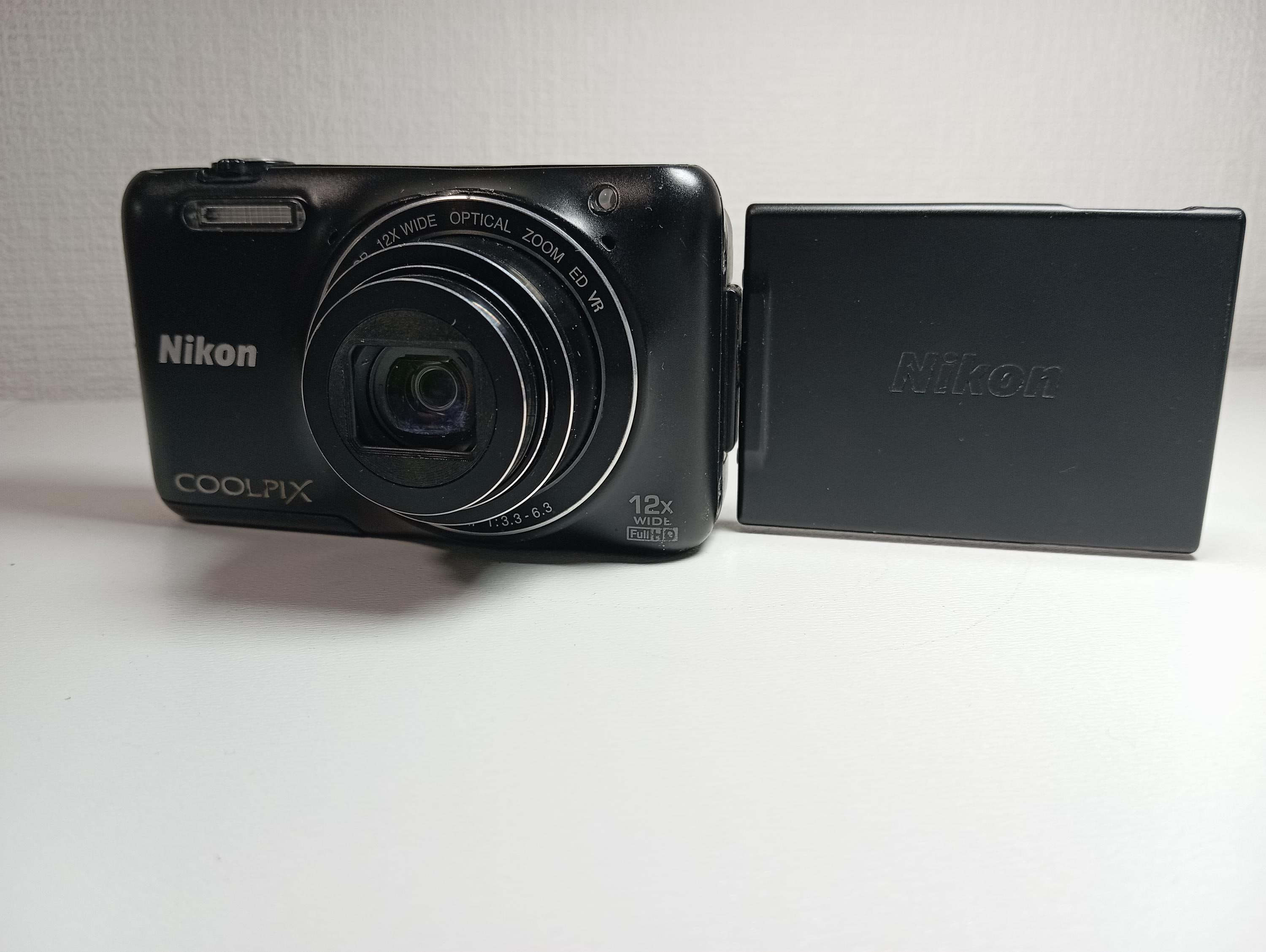 Nikon COOLPIX S6600 コンパクトデジタルカメラ 黒 動作確認済 Amazon