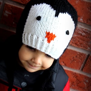 WADDLES TOQUE Knitting Hat Pattern PDF for Newborn, Baby, Toddler, Child, Women, Men Super Cute & Fun image 5