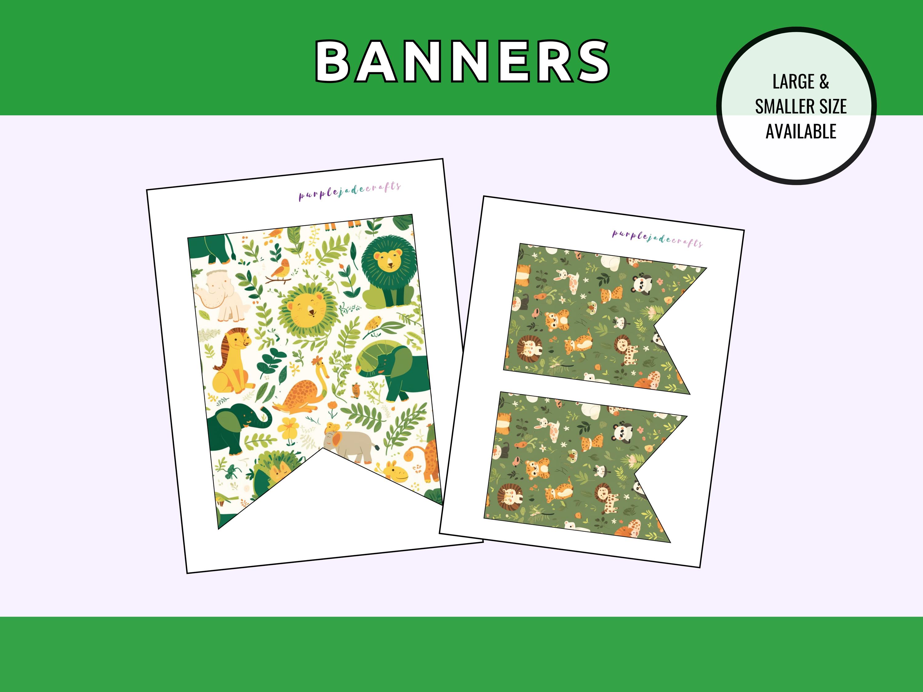 Classroom Bulletin Board Safari Jungle Theme Decor Set Back to School ...