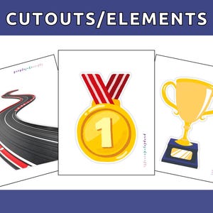 Race Car Theme Bulletin Board Kit Elementary Preschool Back to School ...