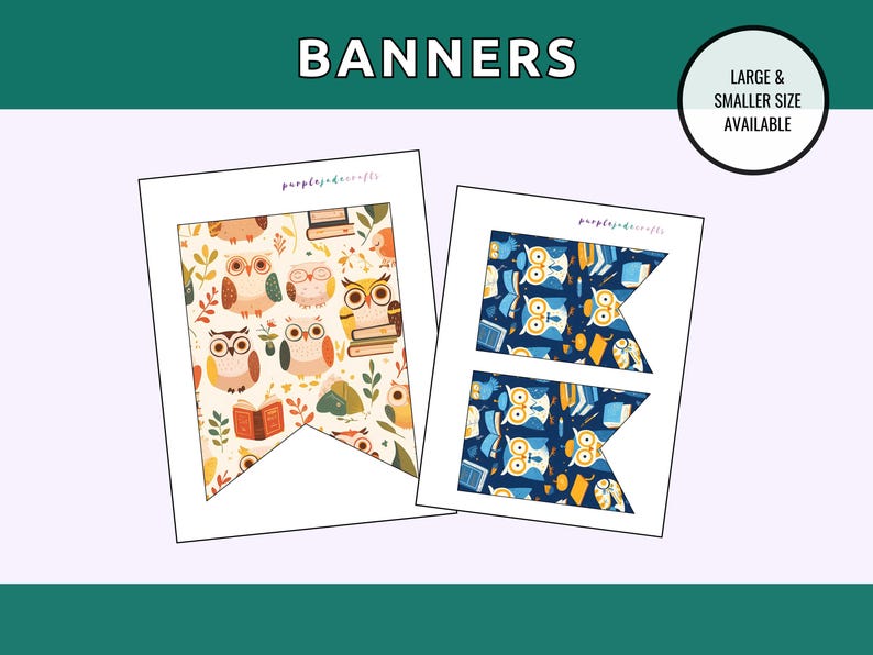 Daycare Bulletin Board Kit Owl Theme Bulletin Daycare Classroom Decor ...