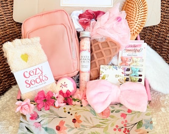 Girls Spa Gift Box Tween girl Spa Kit for Girls Relaxation Gift Spa Gift Set for Sleepover Girls Pamper Gift Girl Spa Gift for Birthday