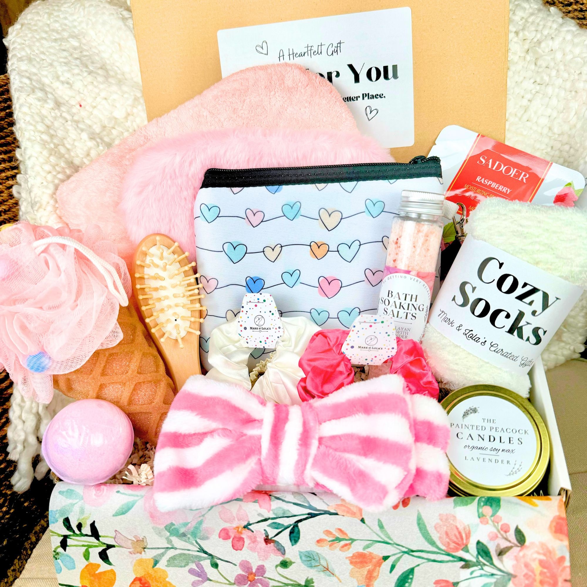 Teen Gift Box Teen Birthday Teenager Gift Tween girl Gift Pamper Box Spa Gift Box for Teen Time To Relax Best Friends Gift Tween Gift Box
