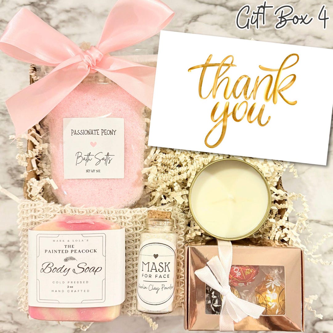 Thank You Gift Box Personalized Gratitude Gift Set for Women Beyond ...