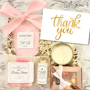 Thank You Gift Box Personalized Gratitude Gift Set for Women Beyond Grateful Best Friends Thank You Gift Basket For Women Many Thanks