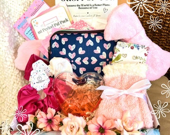 First Period Kit for girls tween 1st period starter kit period box first period kit pads Period kit for School Period To-Go Kit 36 Piece Kit