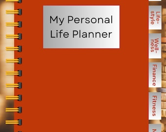 Life Planner | Hyperlinked Journal | All in 1 journal bundle | Good notes