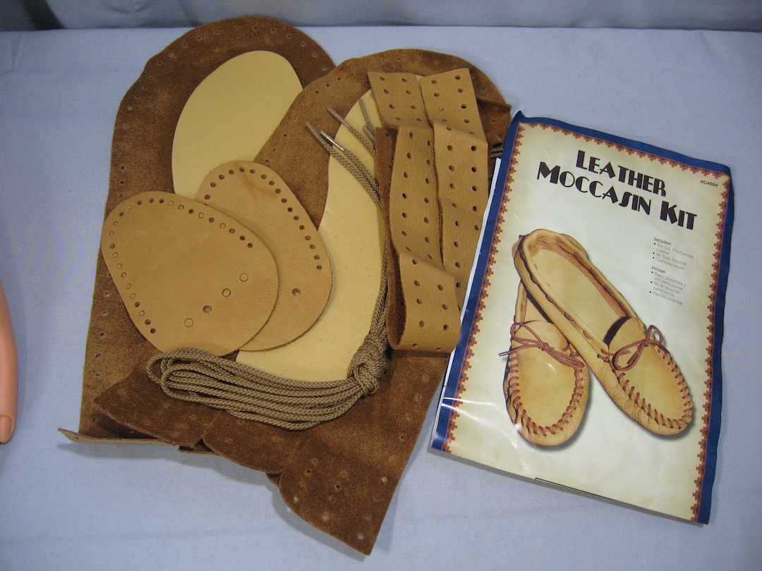 Leather Moccasin Kit Etsy
