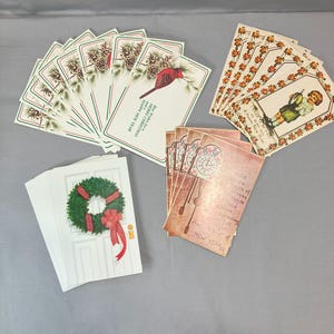 Postales navideñas retro variadas