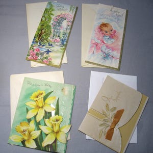 Vintage Greeting Cards  Unused 1950s