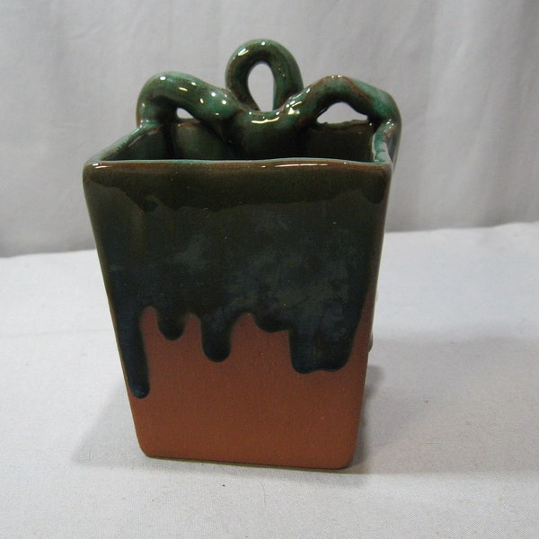 vintage Terra Cotta Wall Pocket