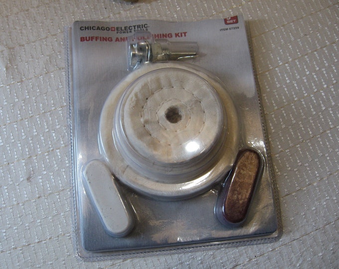 Chicago Electric Buffing and Polishing Kit Etsy