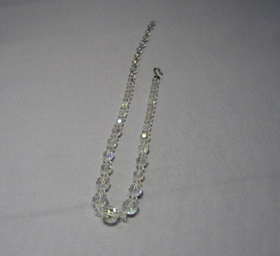 Vintage Crystal Aurora Necklace - image 3