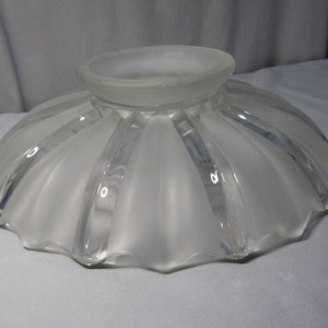 Vintage Mid Century Modern  Glass Shade for Ceiling Fixture