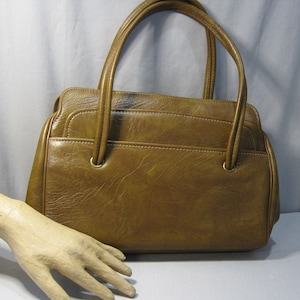 Vintage Vinyl Top Handled  Pocketbook 1960s