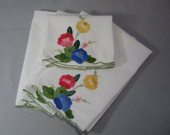 Vintage katoenen handdoeken - set van 5