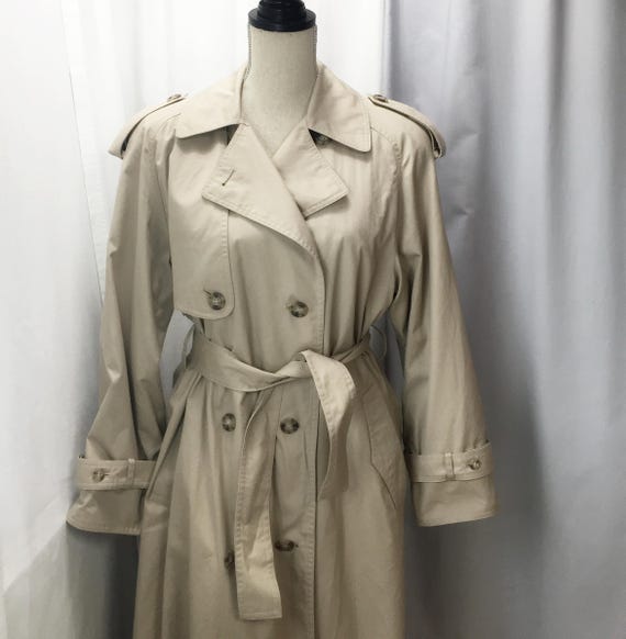 Vintage Towne London Fog Classic Trench Coat
