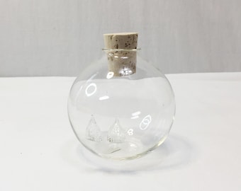 Glass Globe Terrariums, Place Settings