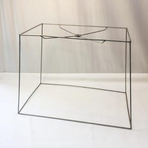 Vintage  Rectangular Lamp Shade Frame
