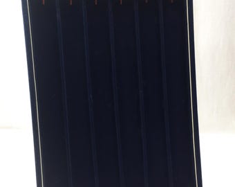 Blue Velvet Necklace Display