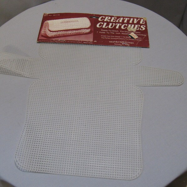 Plastic Canvas Purse Etsy
