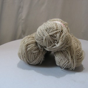 Destash  3 Skeins Phentex Acrylic Yarn - size 2.5