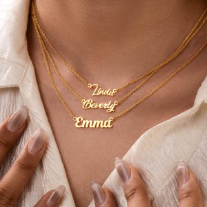 Custom Name Necklace,Name Pendant Necklace,Personalized Minimalist Name Necklace,Dainty Name Charm Jewelry,Mothers Day Gift,Gift for Her