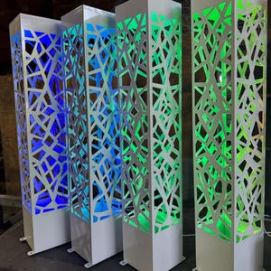 Modern Outdoor Garden Lamp - Decorative Metal Path Lighting - Patio & Deck Lighting image 17