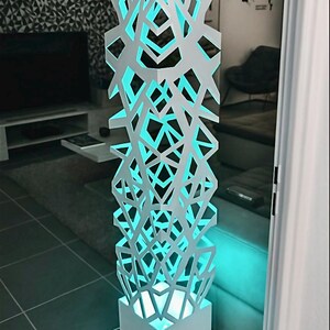 Modern Outdoor Garden Lamp - Decorative Metal Path Lighting - Patio & Deck Lighting image 5