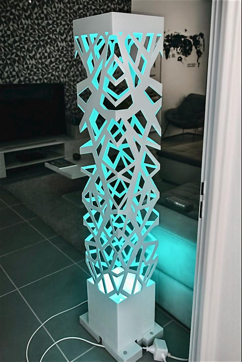 Modern Outdoor Garden Lamp - Decorative Metal Path Lighting - Patio & Deck Lighting image 5