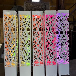 Modern Outdoor Garden Lamp - Decorative Metal Path Lighting - Patio & Deck Lighting image 15