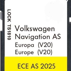 Aggiornamento mappe navigatore satellitare Vw Discover Media 2025 scheda SD V21