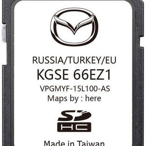 Mazda europa 2025 satellietnavigatiekaart SD-kaartnavigatie-update