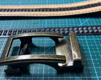 Automatic, Click, Ratchet, Slide, TRACK for making your own belt