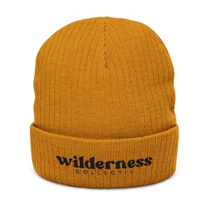 Wilderness Collectiv Beanie | Cozy Outdoor Hat | Adventure Ready Knit Cap | Hiking & Camping Gift | Unisex Warm Winter Beanie