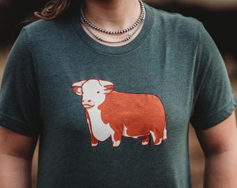 vintage Hereford graphic tee